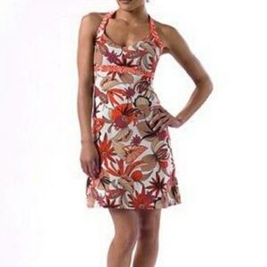 🔥 Patagonia Iliana Halter Dress Coral Bienvinido